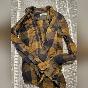 Plaid flannel shirt